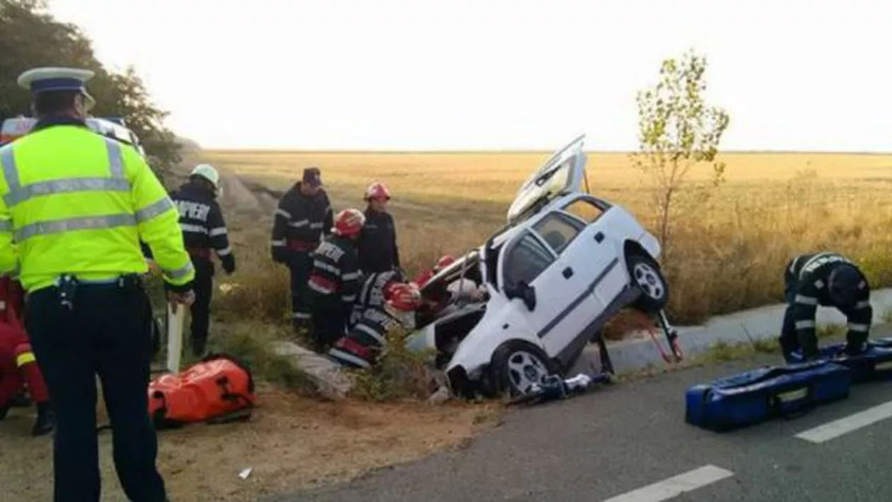 Accident GRAV în Dolj: Mai multe persoane au MURIT. SMURD intervine cu elicopterul