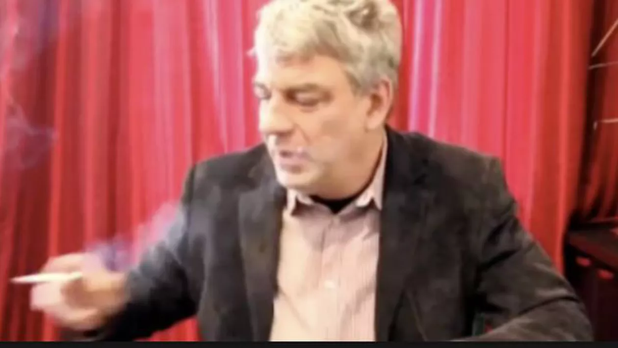 "Nu mai pot! Trebuie sa fumez!" Tudose, prins ÎNCĂLCÂND LEGEA