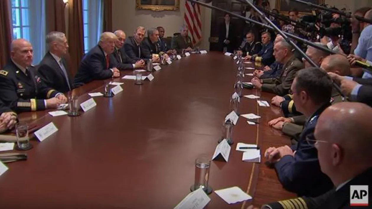 Donald Trump afirmație șocantă: „E calmul dinaintea FURTUNII”. Ce a sugerat președintele SUA în fața militarilor