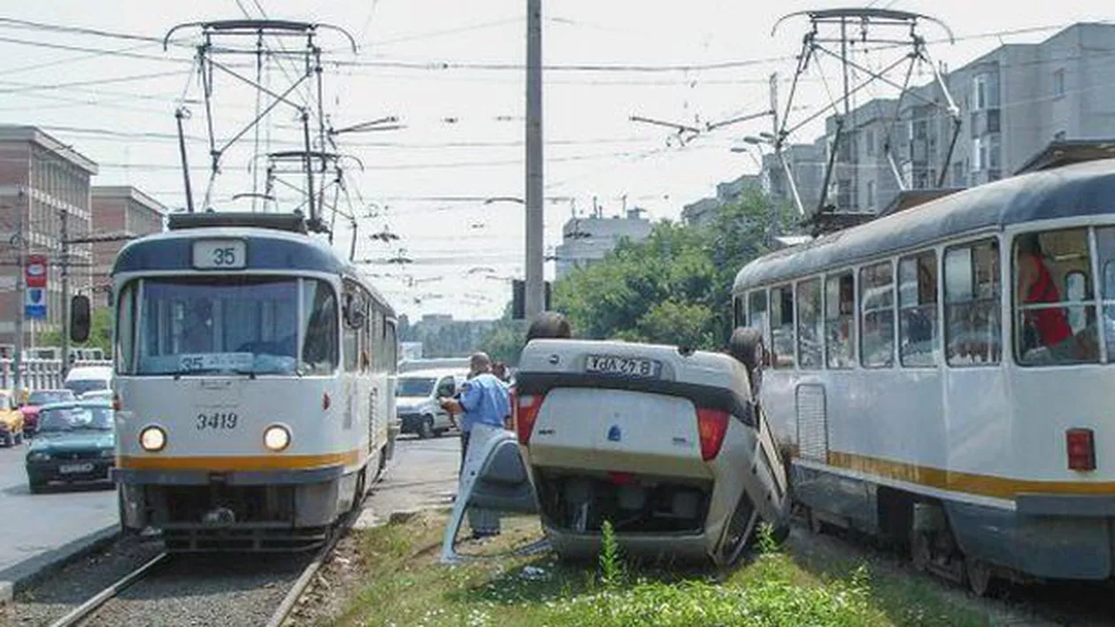Intersecția MORȚII: Aici au loc cele mai multe ACCIDENTE din București