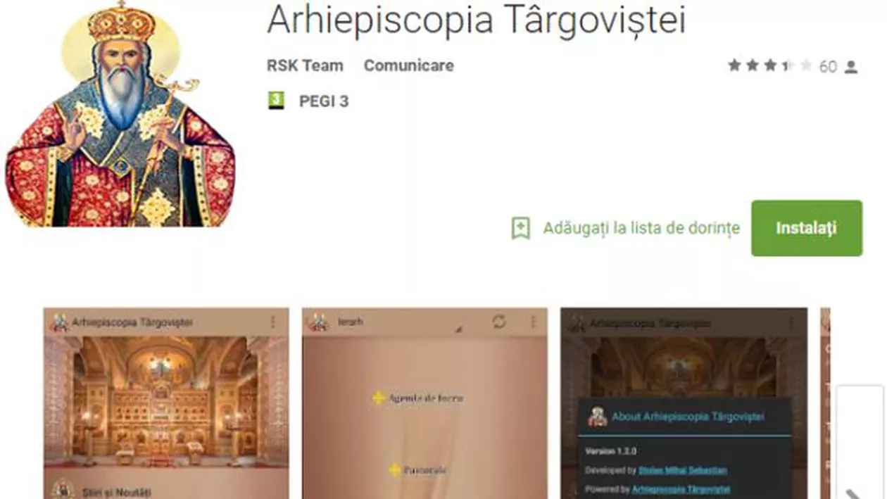 Preacuviosul Memory Stick. Arhiepiscopia Târgoviștei a lansat un stick de 16 GB