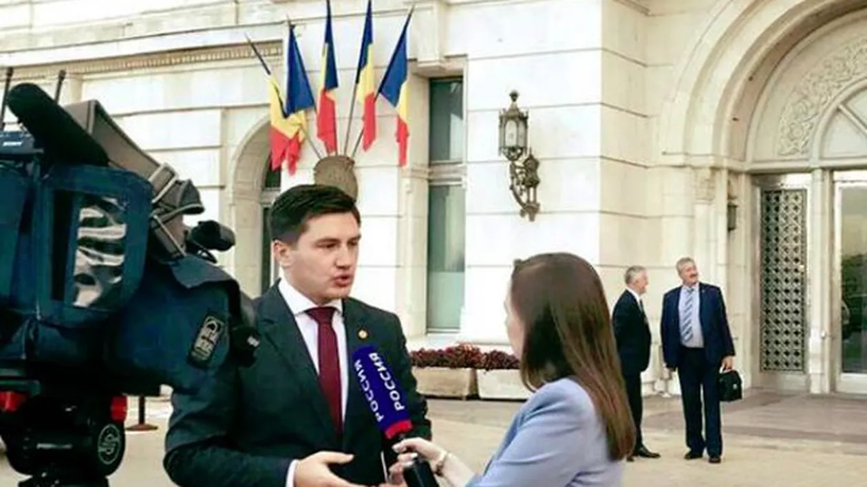 Crește interesul mediatic al Rusiei pentru România. Televiziunea Kremlinului, interviuri în Parlamentul României (FOTO)