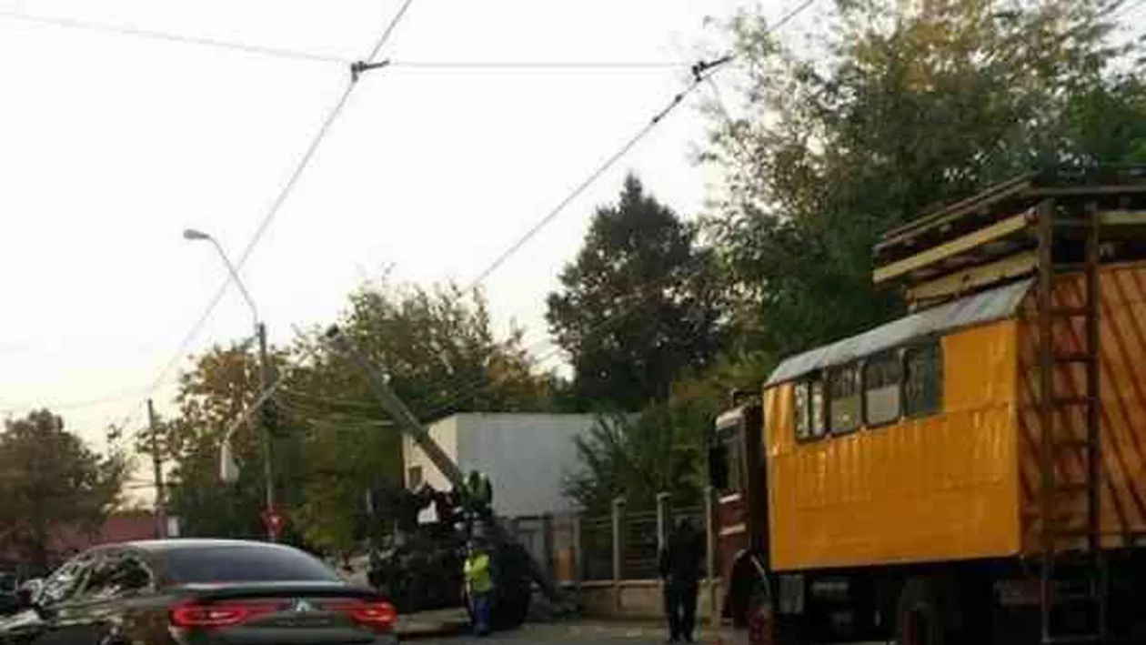 Accident provocat de un tanc în Galați