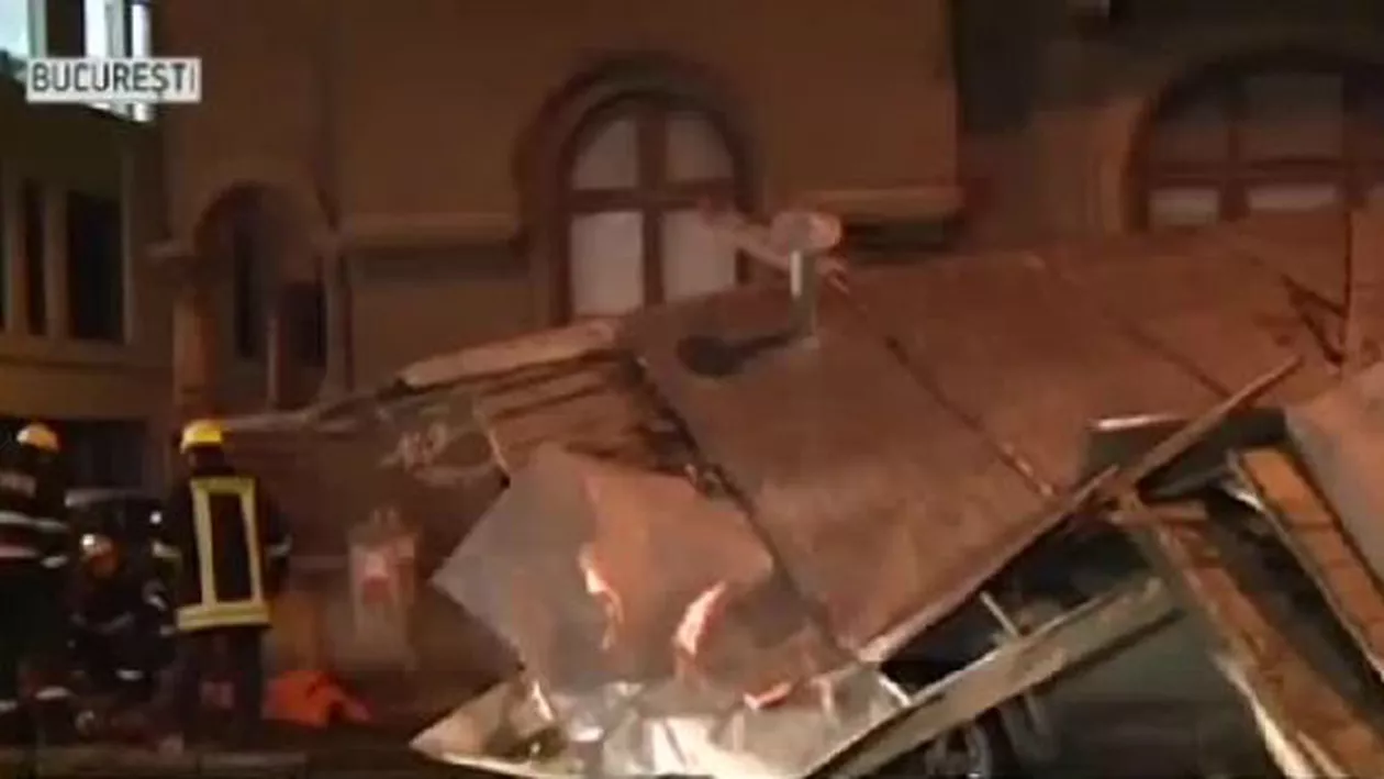 Furtuna a făcut ravagii în Capitală. Un mort, doi răniți și zeci de mașini distruse (VIDEO)