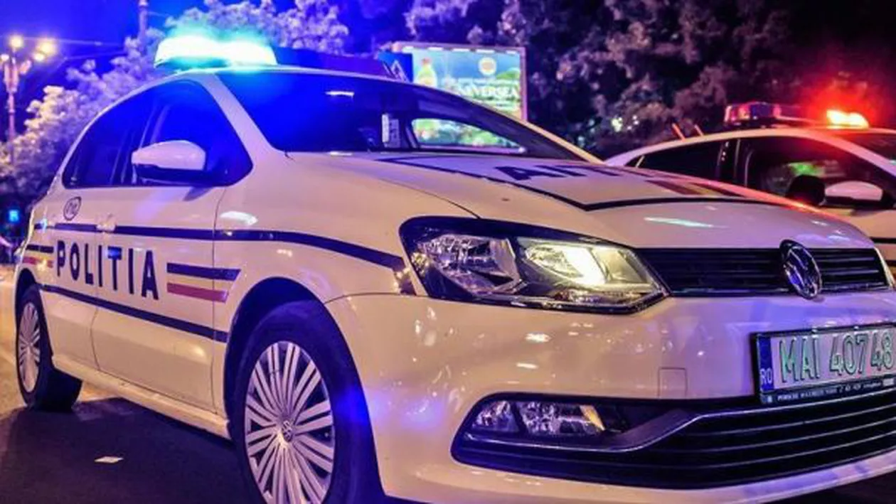 Urmărire cu focuri de armă la Galați: Un tânăr fără permis a accidentat un polițist!