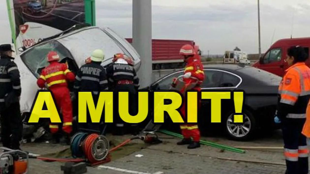 Dumnezeule! A MURIT într-un GRAV ACCIDENT rutier, pe A1. CUTREMURĂTOR, cine se afla la VOLAN (FOTO)