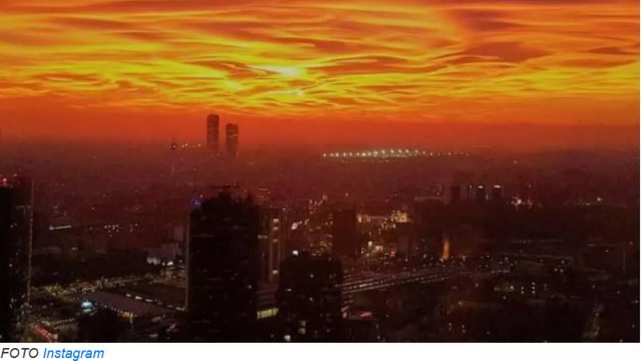 “Apusul anului”. Fenomen meteorologic impresionant pe cerul Italiei (FOTO)