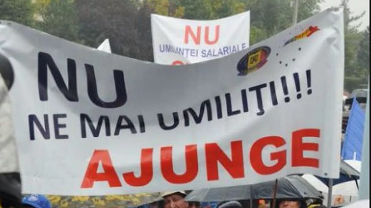 Sindicatele declară război Guvernului: Proteste de amploare în toată țară
