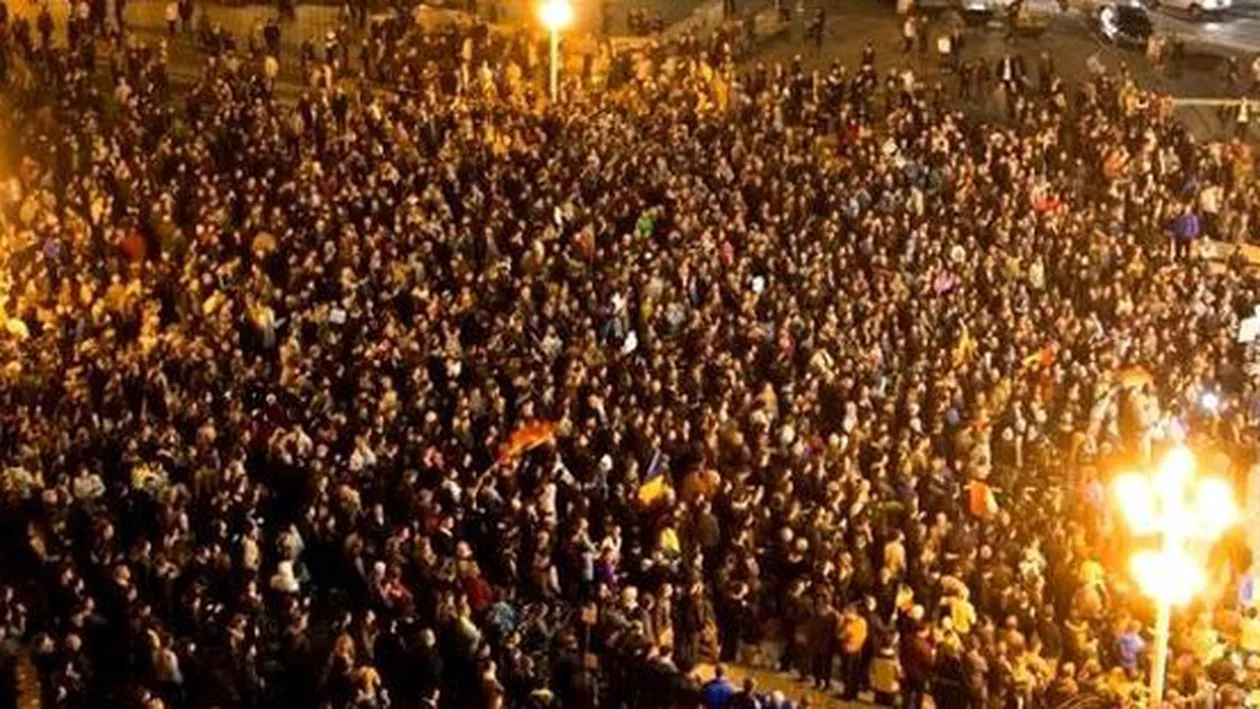 Timișoara e fruncea la proteste: Câți oameni au ieșit în fiecare oraș pentru a protesta