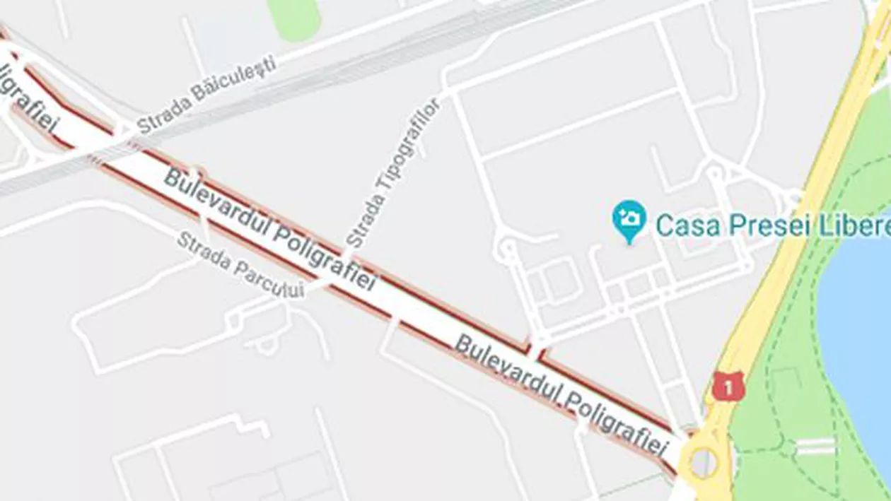 Circulație blocată în nordul Capitalei din cauza unei avarii la o conductă de apă. Precizări privind apariția problemei