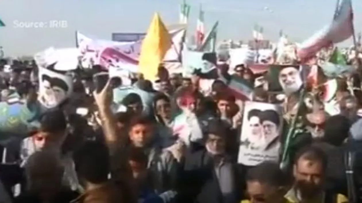 Puterea din Iran ripostează la proteste și prezintă manifestații de susținere a regimului de la Teheran (VIDEO)