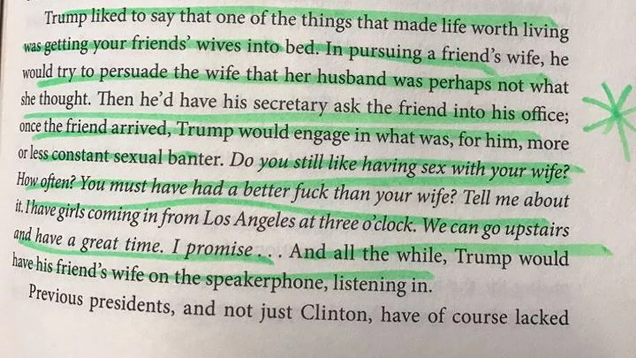 Trump obișnuia să se laude că se CULCA cu soțiile PRIETENILOR săi : „Asta face viața demnă de trăit”