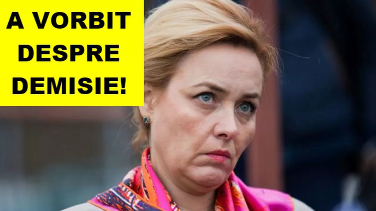 BOMBA ZILEI! Ziua DECISIVĂ a sosit! Carmen Dan a vorbit despre DEMISIE, înainte de şedinţa CRUCIALĂ a PSD!