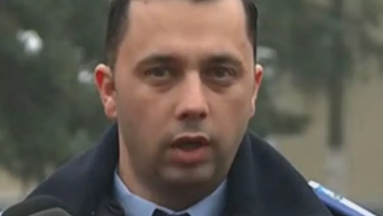 Jandarmeria se face scut în fața jandarmului care a bătut cu pumnii un protestatar: Cei care au exercitat violență asupra colegului nostru și-au asumat această reacție (VIDEO)