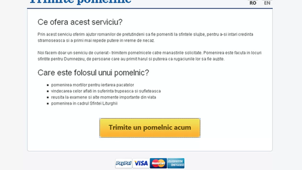 CUTIA MILEI HIGH TECH. Mai nou poți plăti acatistele cu CARDUL la Biserică