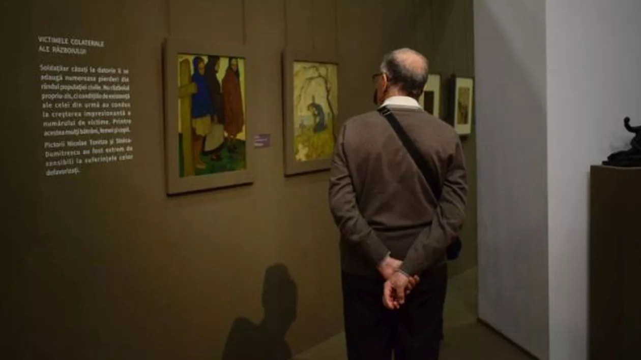 Expoziția "Atelier de front. Artiști români în Marele Război”. Curator Alina Petrescu: Această mică istorie care oglindește eroismul supraviețuirii devine parte a marii ISTORII (FOTO,VIDEO)