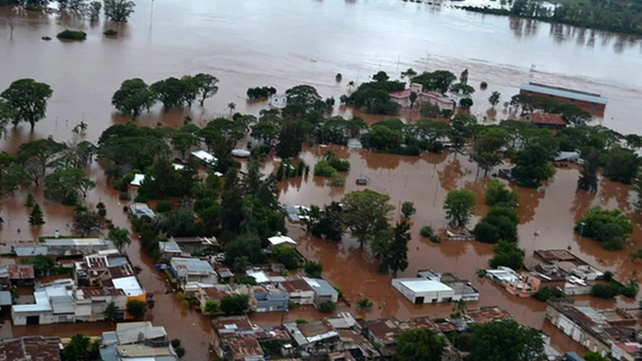 INUNDAȚII CATASTROFALE în Paraguay. A fost decretată stare de urgență