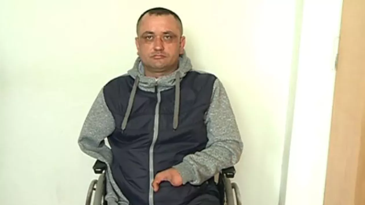 ABSURDISTAN: Un bărbat fără mâini şi picioare din Moldova, condamnat pentru că “a bătut” un poliţist