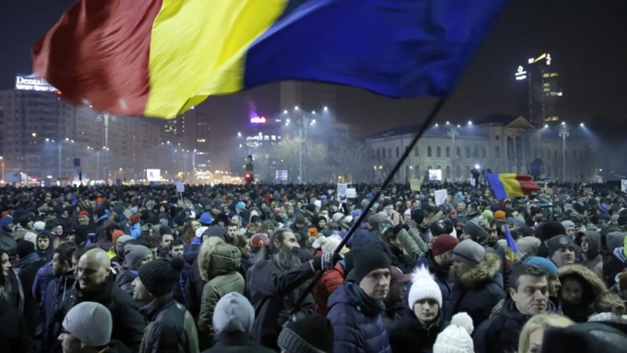 Protest MASIV, în Capitală: "Jos Guvernul Slugă 3.0 lui Dragnea!"