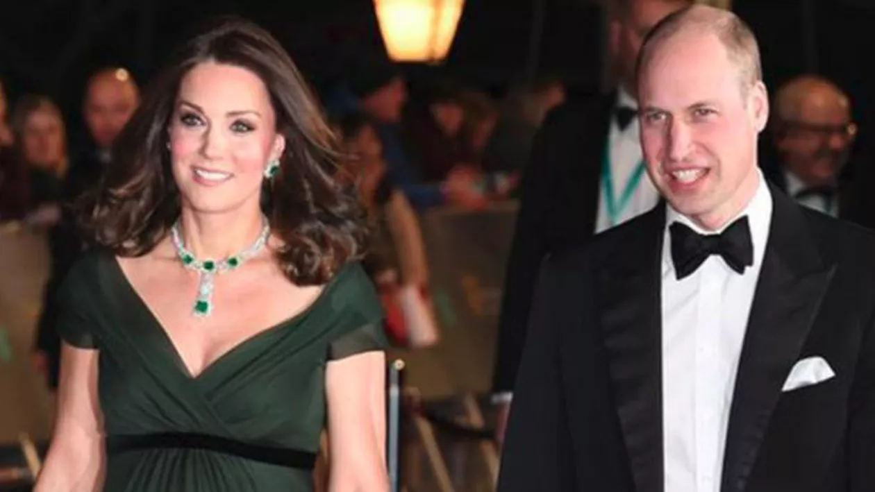Kate Middleton nu s-a alăturat mişcării „Time’s Up” și a ales o rochie verde la gala premiilor BAFTA