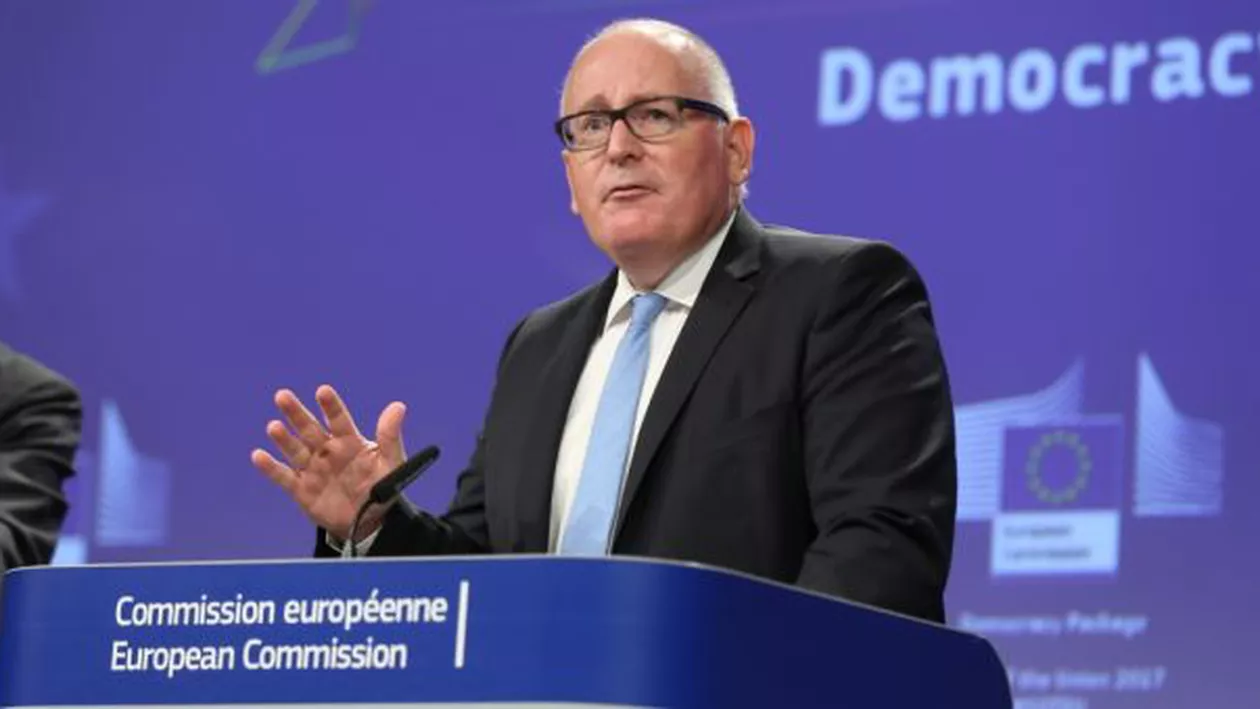 Frans Timmermans, mai marele JUSTIŢIEI europene, vine DE URGENŢĂ în România!