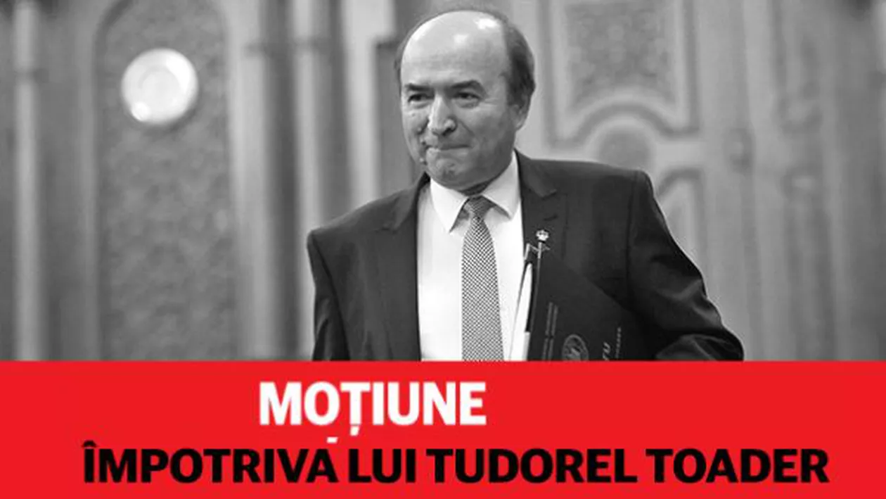 Moțiune în Parlament ÎMPOTRIVA ministrului Justiției