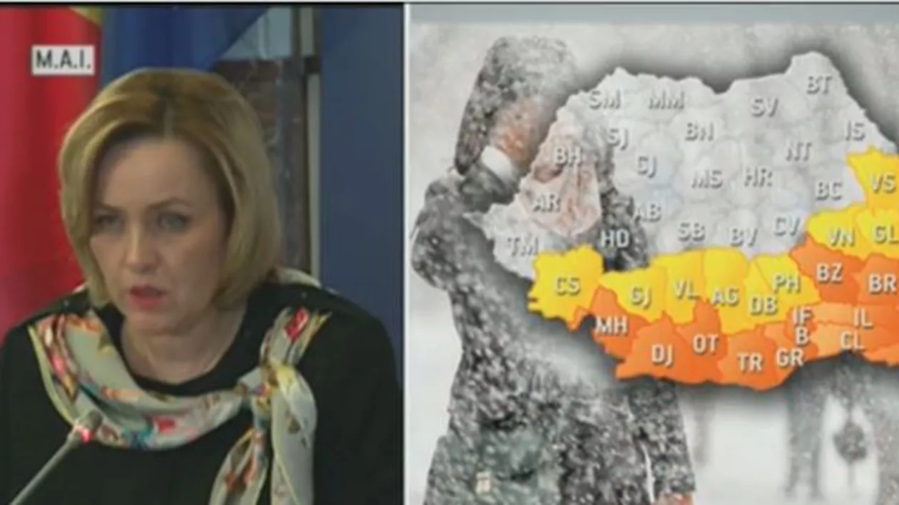 Comandament de iarnă la M.A.I.: 70 de persoane, salvate din nămeți (VIDEO)
