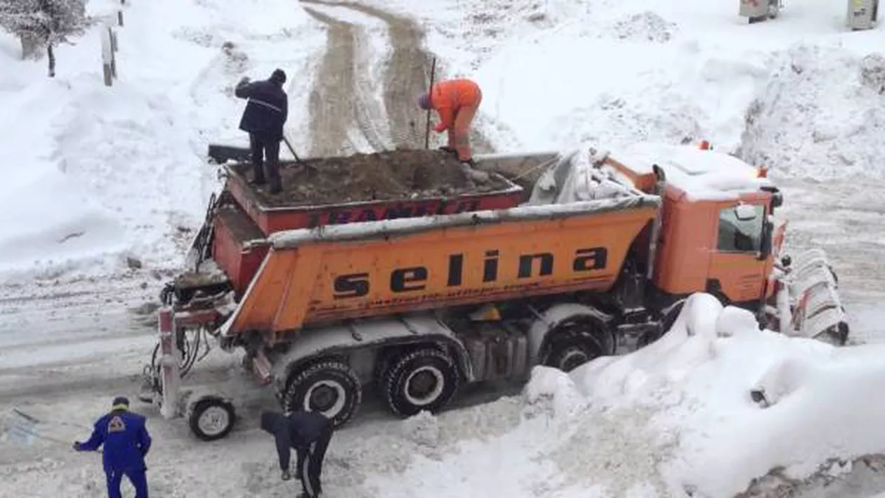 Activitatea la salinele Praid și Slănic, reluată PENTRU a asigura sarea necesară dezăpezirii