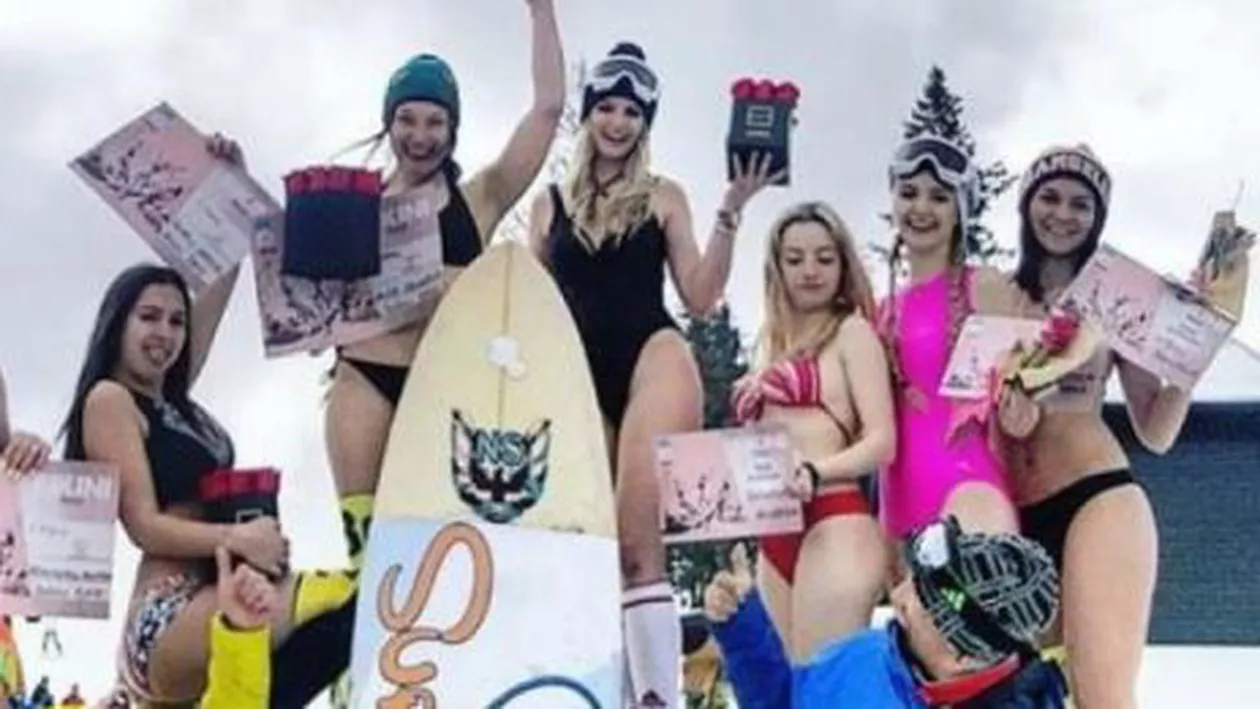 Miss Bikini pe ZĂPADĂ. Cine este câştigătoarea concursului de la Păltiniș (FOTO)