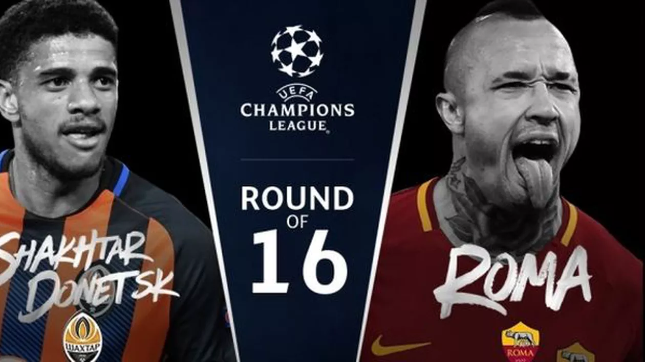 AS ROMA - ŞAHTIOR DONETS ONLINE LIVE STREAM - VIDEO LIGA CAMPIONILOR