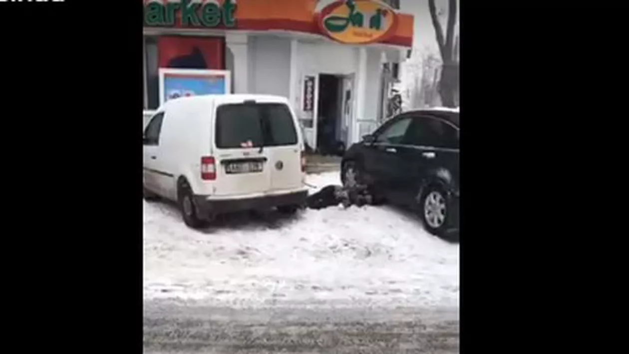 Explozie într-un magazin din Chişinău. O grenadă... (VIDEO)