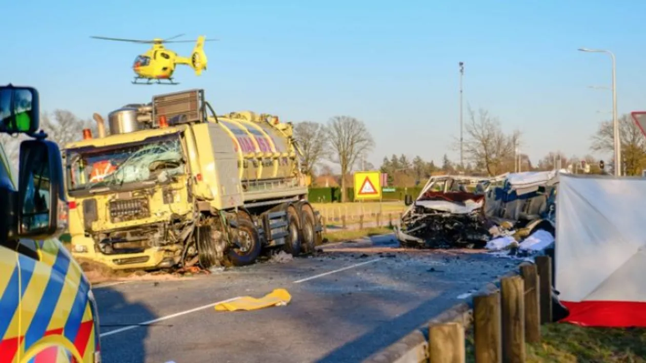 Olanda: Români MORȚI într-un cumplit accident (FOTO)