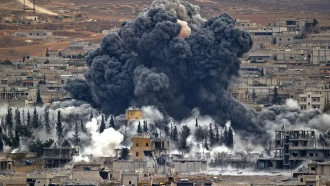 RĂZBOI TOTAL în Siria! Bombardament de AMPLOARE asupra unui aeroport militar! REACȚIA armatei SUA