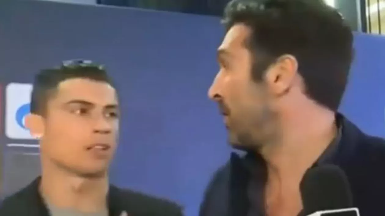 Viralul zilei în FOTBAL! Moment unic între RONALDO și BUFFON, după finalul de infarct de pe Santiago Bernabeu (VIDEO)