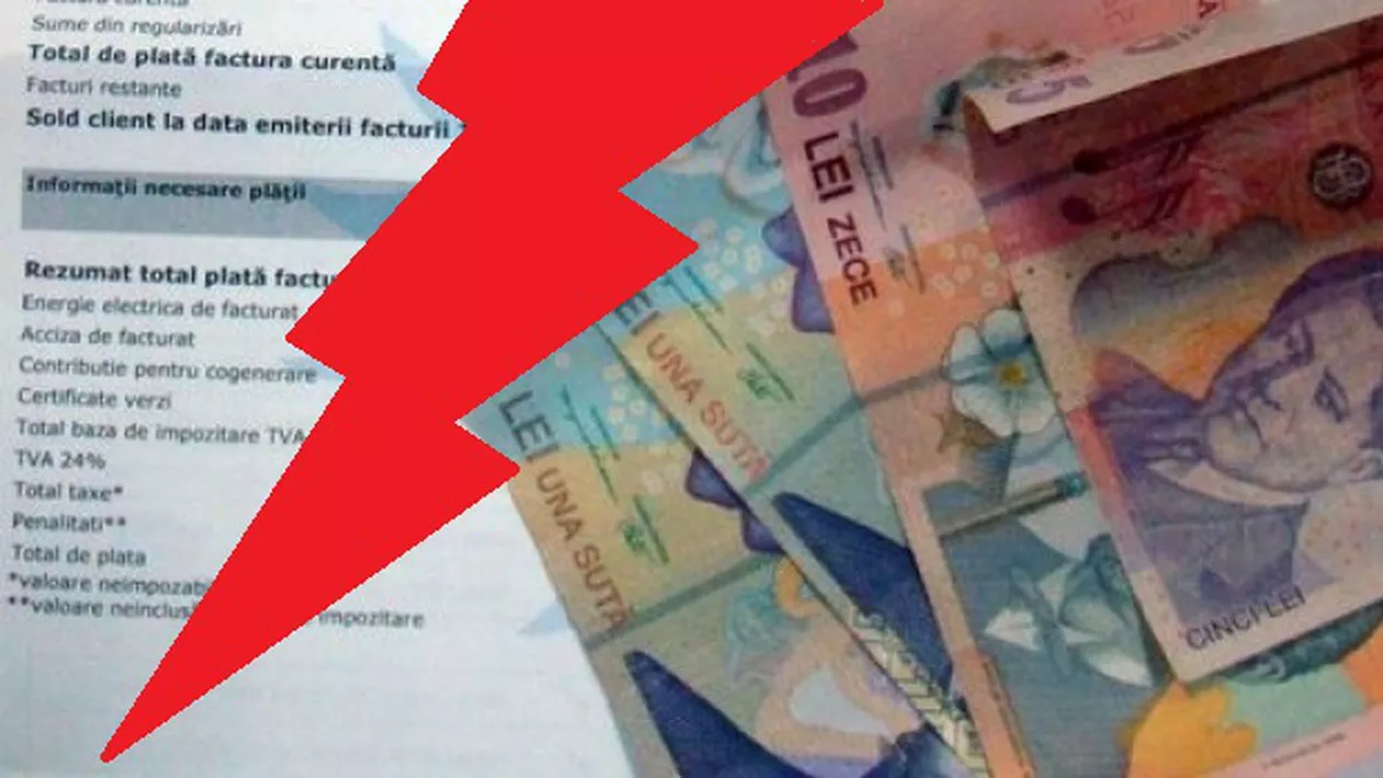 Marea ŢEAPĂ a facturilor la curent electric: MILIOANE de români înşelaţi! Verifică AICI tarifele comparative ale furnizorilor!