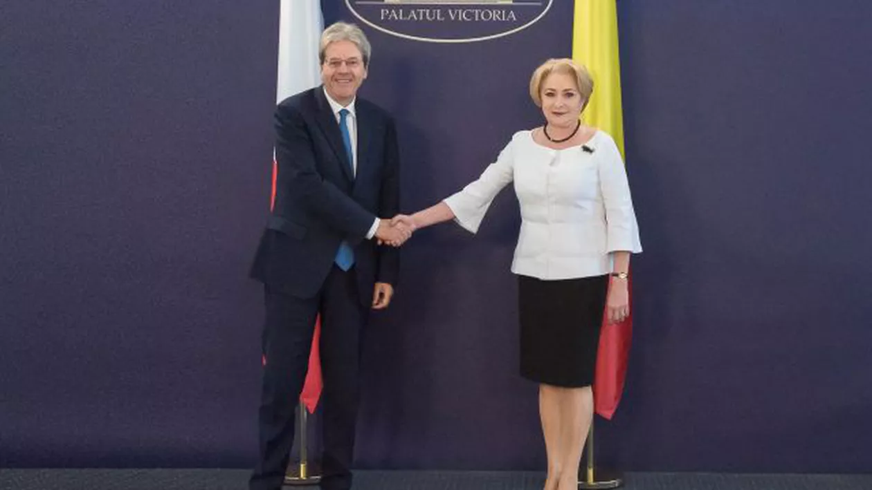 Viorica Vasilica Dăncilă o comite din nou! Cum a pronunţat premierul cuvântul privilegiaţi la întâlnirea cu omologul său italian (VIDEO)