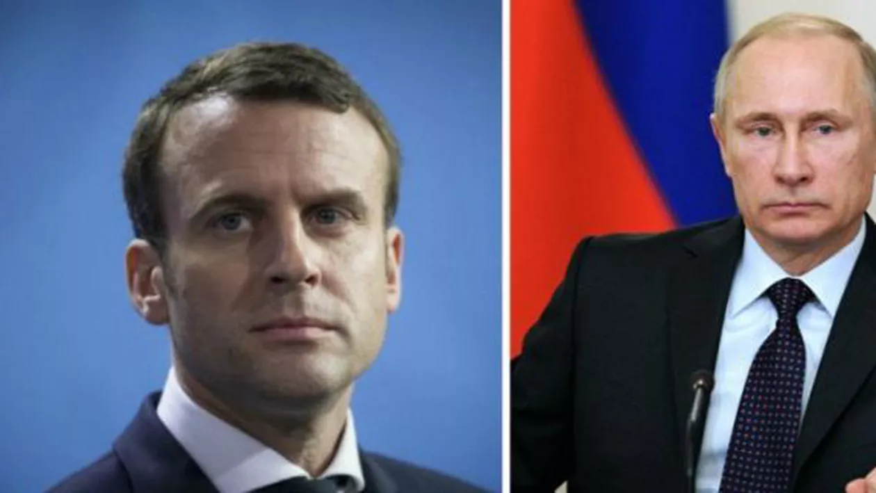 Emmanuel Macron: Vladimir Putin este obsedat de ingerinţa în democraţiile noastre