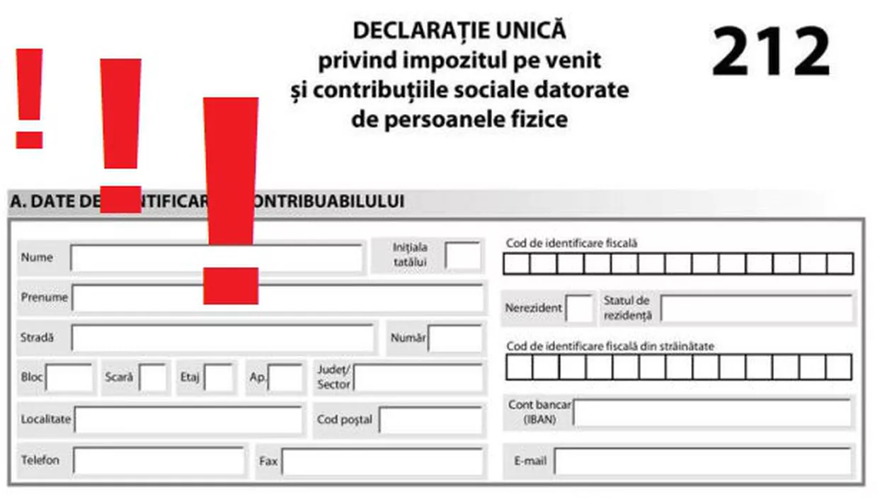AVERTISMENT! Declaraţia 212 – 'COŞMARUL' prin care ANAF te poate executa fără preaviz!