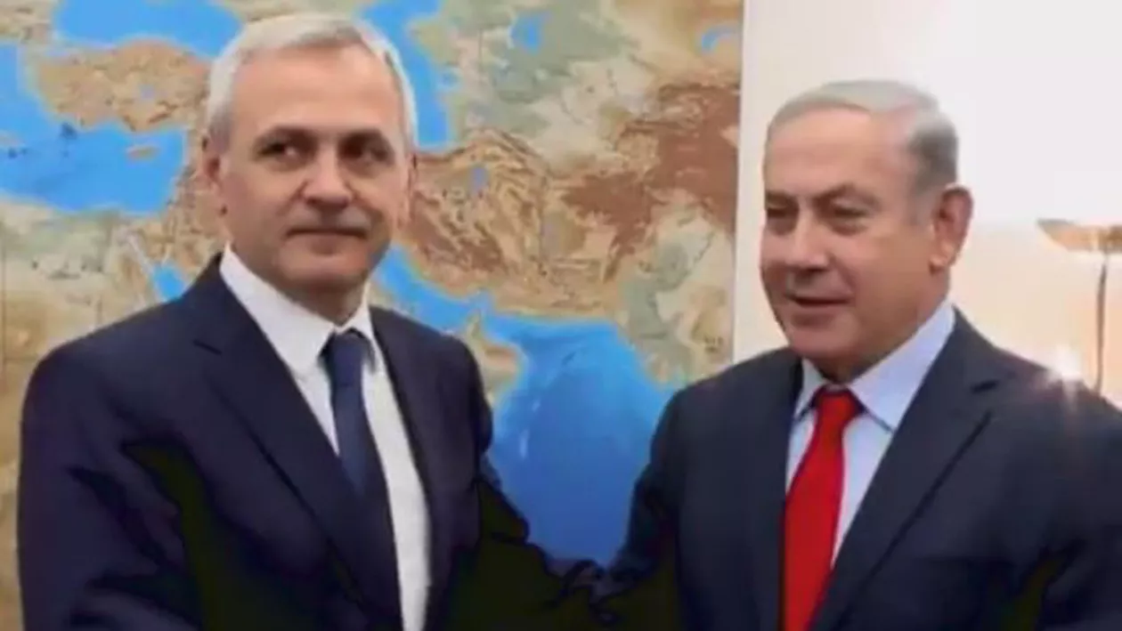 Apel al românilor către premierul Israelului, după întrevederea cu Dragnea: ”Dragă Netanyahu, te rog ține-l acolo, ia-l de nevastă, fă ce vrei cu el, dar nu-l mai lăsa să plece”