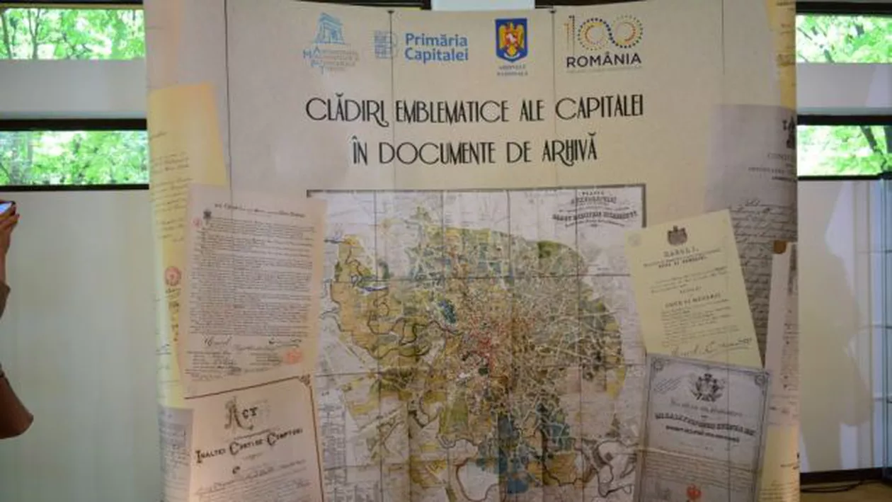 “Clădiri emblematice ale Capitalei - documente de arhivă”, o rafinată expoziție despre Micul Paris. Cum a devenit Bucureștiul marea capitală a Europei de sud-est (FOTO)