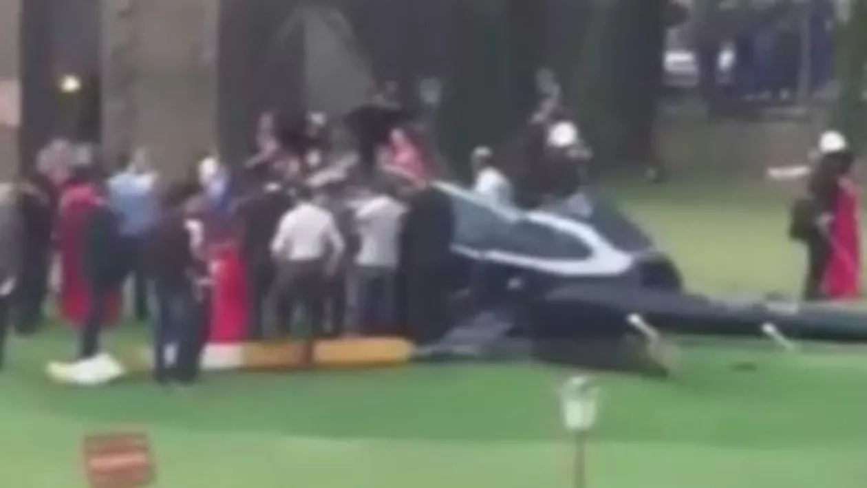 Brazilia: Un elicopter care transporta o mireasă s-a prăbușit la câţiva metri de invitaţi