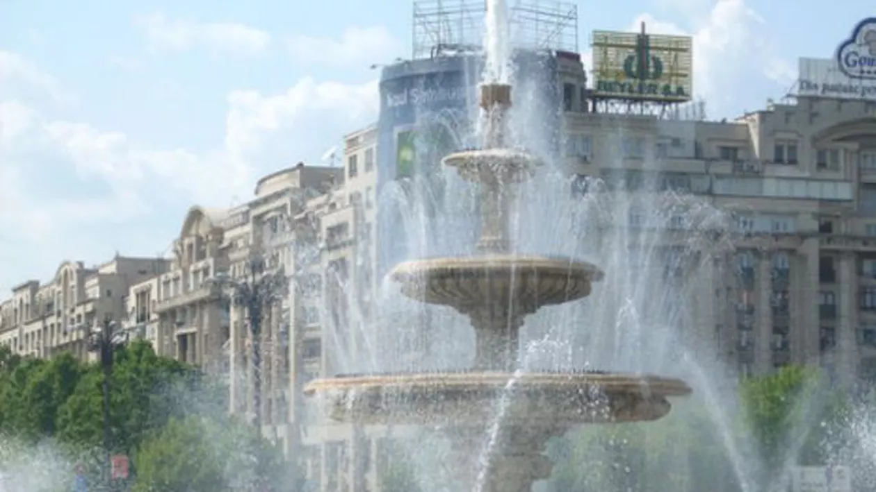 Primaria Municipiului București: Ansamblul de fântâni din zona Unirea intră într-un amplu proces de reabilitare și modernizare