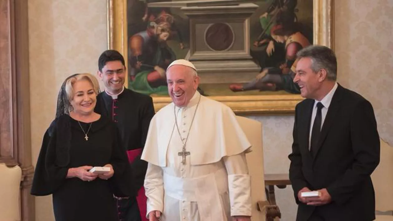 Purtătorul de cuvânt al Bisericii Catolice, ironic cu Dăncilă după întâlnirea cu Papa