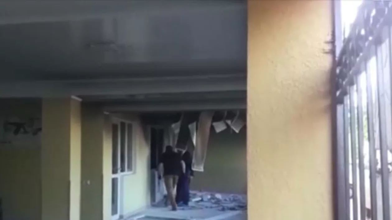 Ucraina: Explozie devastatoare într-un hotel din staţiunea balneară Zatoka. Ce s-a întâmplat cu cel care a incendiat clădirea (VIDEO)