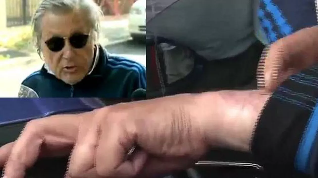 Ilie Năstase a arătat urmele de cătușe. Fostul tenisman, întrebat dacă a băut: Mai și mănânc, să știi! (FOTO)