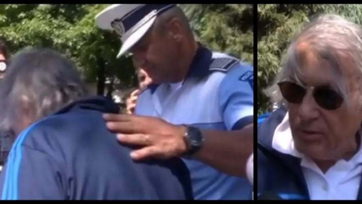 Primele imagini din momentul în care Ilie Năstase a fost încătușat (VIDEO)