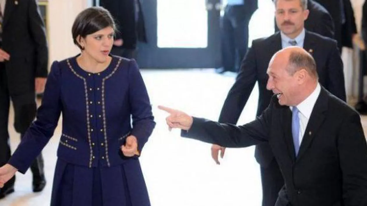 Băsescu dezvăluie cum a ales-o pe Kovesi să conducă DNA: Zic, a jucat baschet, deci, e înaltă. Când a venit şi am văzut-o mi-a plăcut (FOTO)
