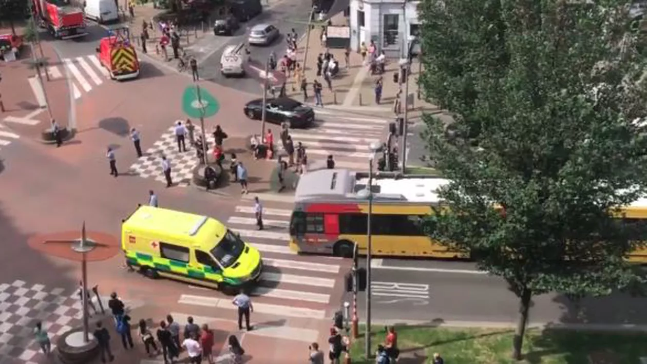 ATAC armat în Belgia: Un bărbat a împuşcat mortal doi poliţişti şi un trecător în centrul oraşului Liege după a luat oastatică o femeie (FOTO, VIDEO)