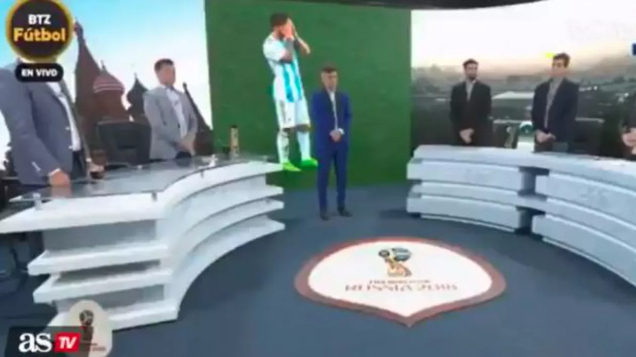 HALUCINANT! Moment de RECULEGERE la un post TV din Argentina, după RUŞINEA din meciul cu Croaţia (VIDEO)