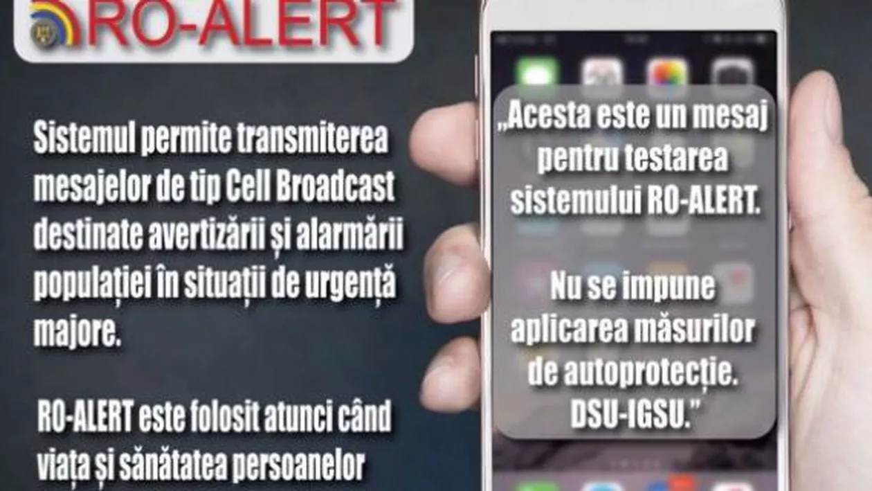 ‘PANICĂ’ PESTE ROMÂNIA: Încep noile testări RO-ALERT, sistemul de AVERTIZARE A POPULAŢIEI pe mobil, în caz de DEZASTRU! Ce trebuie să faceţi